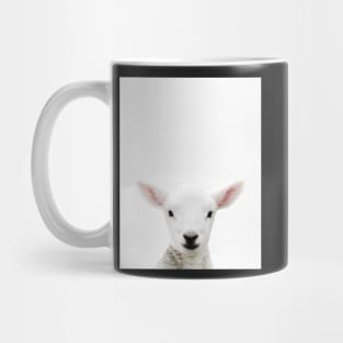 Lamb print, Nursery, Animal, Kids room, Modern art, Wall decor Mug